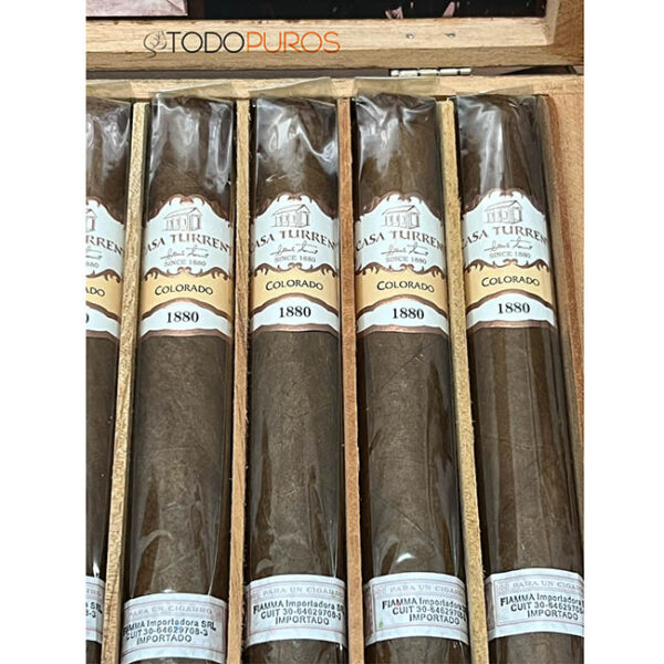 CASA TURRENT 1880 COLORADO DOBLE ROBUSTO x unidad