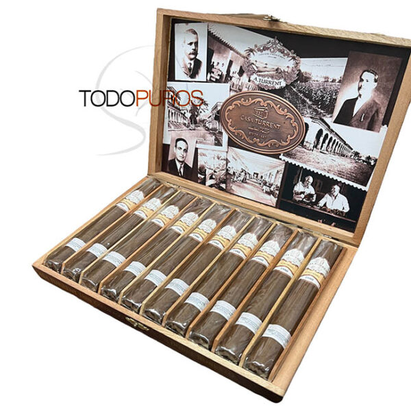 CASA TURRENT 1880 COLORADO DOBLE ROBUSTO x unidad - Imagen 3